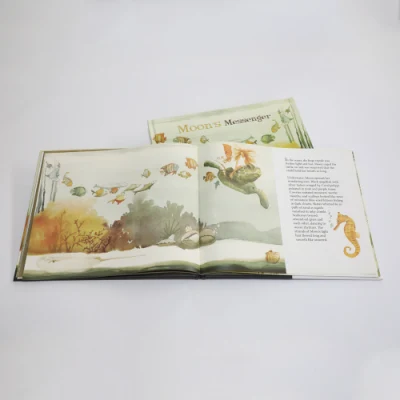 Vollständiger Buchdruck OEM-Broschüre Magazin Bibelbücher Kinderpädagogische Geschichte Bild Ton Bücher Hardcover-Buchdruck